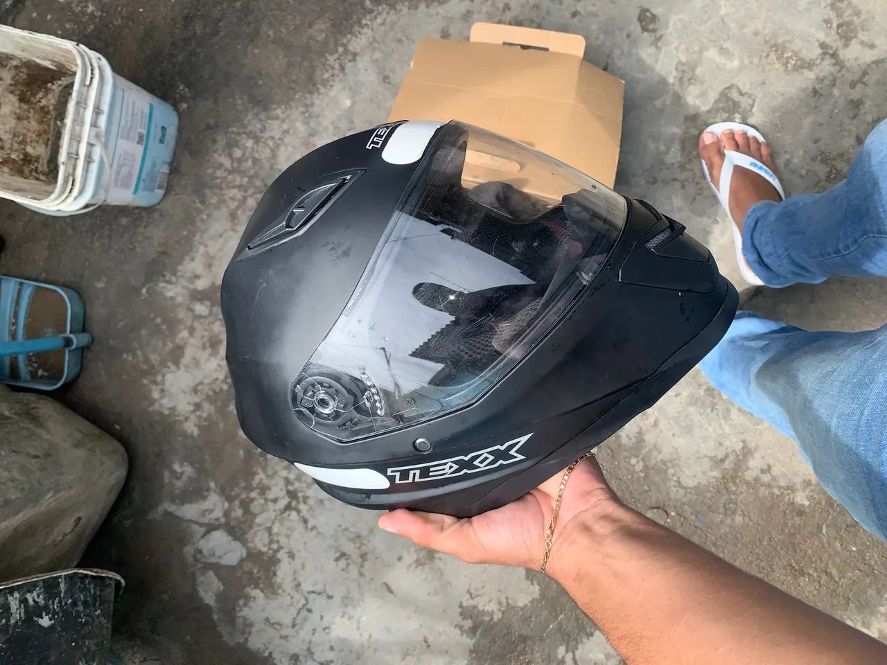Capacete texx novo  - Foto 4