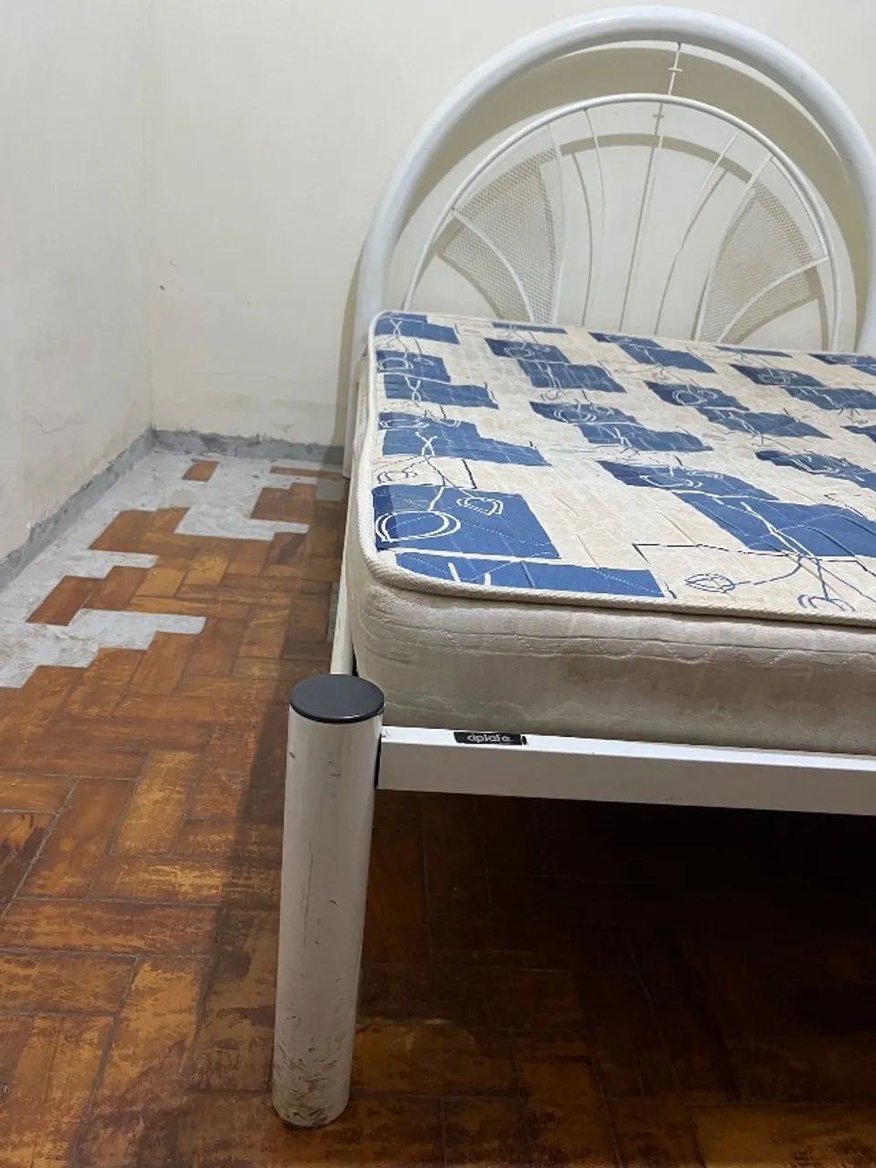 Cama de Casal com Cabeceira Branca + Colchão  - Foto 3