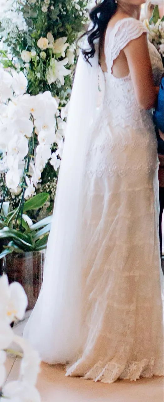 Vestido de noiva boho Luana Keyla  - Foto 2