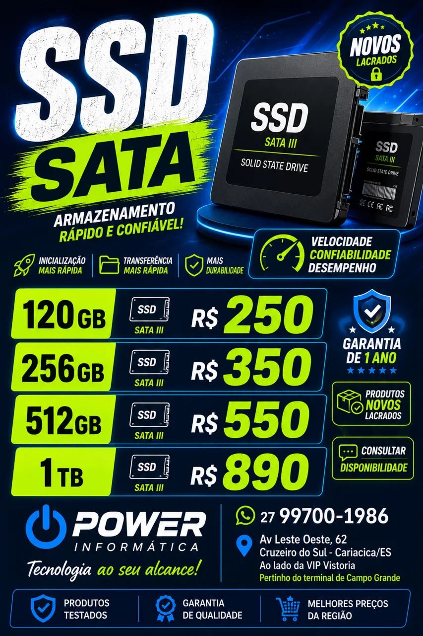 Ssds novos