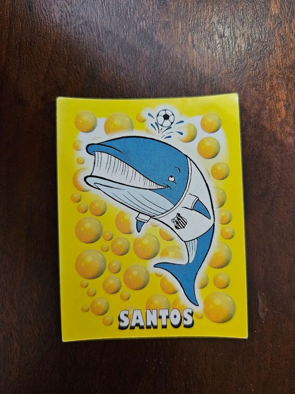 Figurinha Mascote do Santos CB 1998