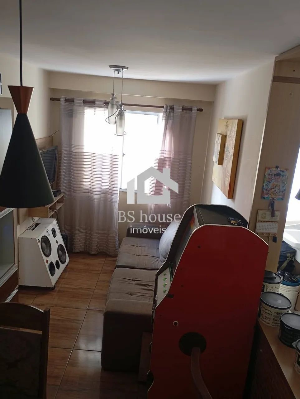 Apartamento semi mobiliado, com lazer - Vila Valparaíso - Foto 2