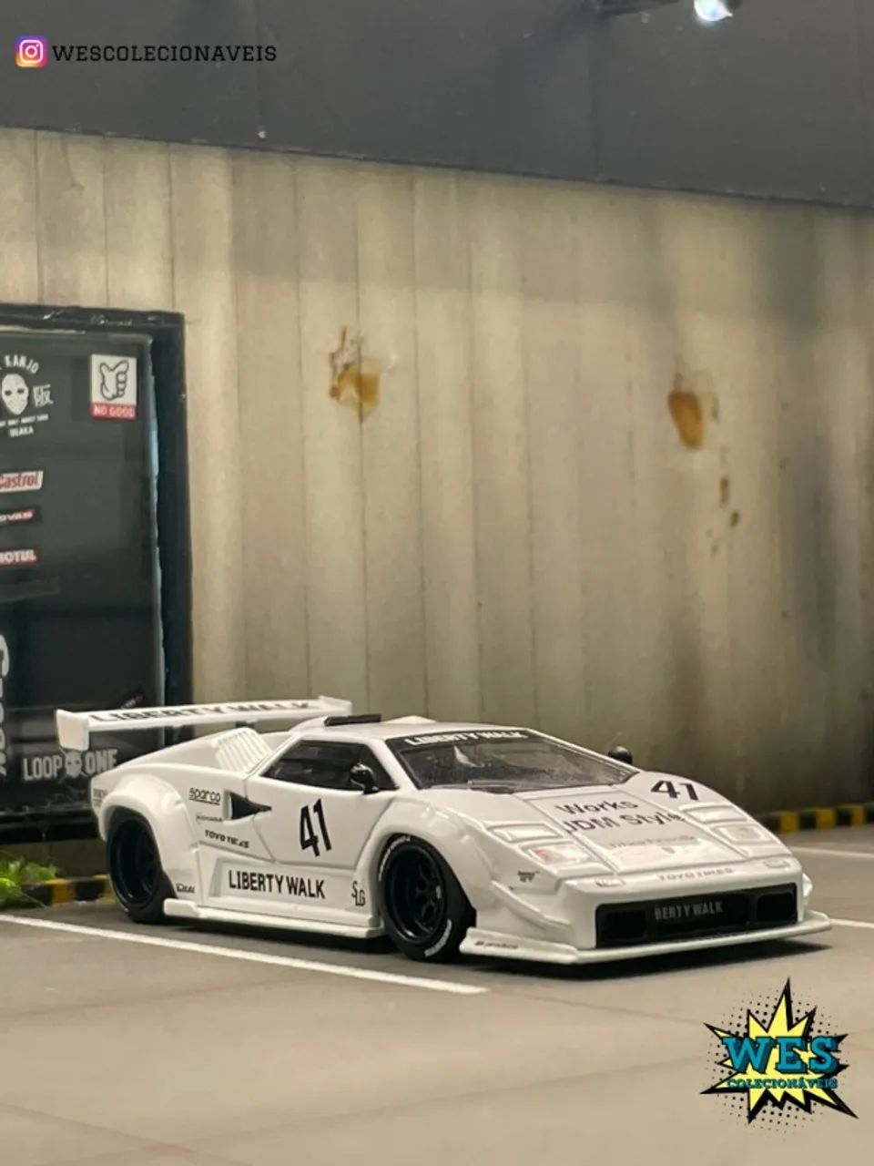 Mini GT Lamborghini Countach LB-WORKS
