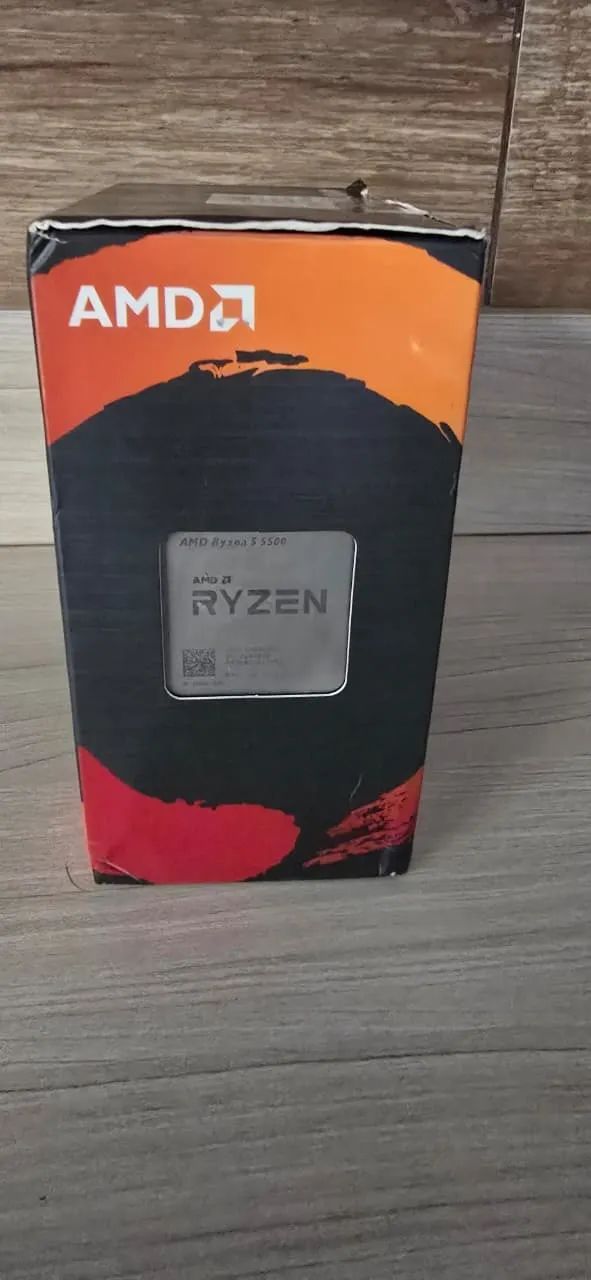 Processador AMD Ryzen 5 5500 Am4 com caixa e cooler - Foto 2