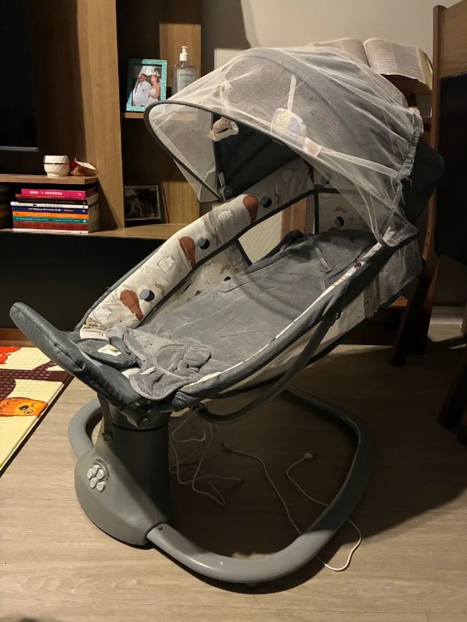 Cadeira de Bebê com Balanço Automático  - Foto 3