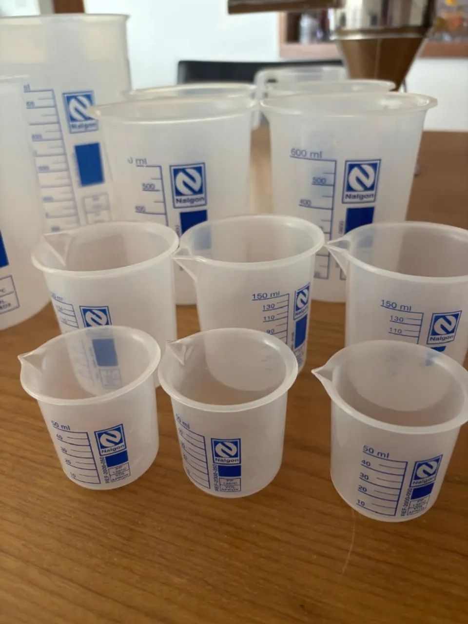 Kit de laboratório com Béckeres de Plástico variados  - Foto 3