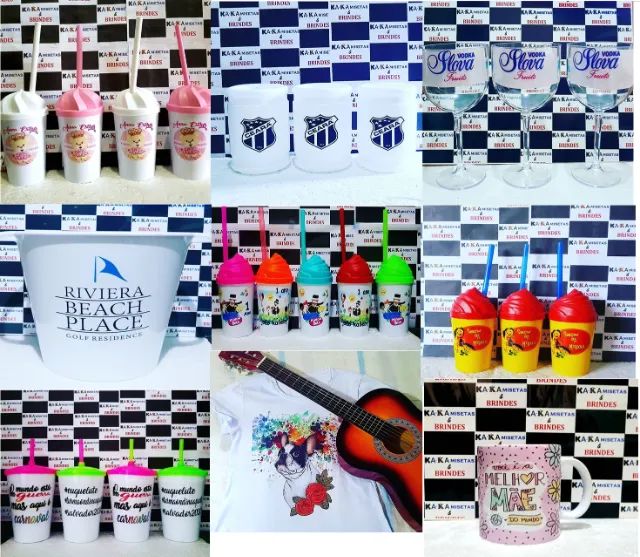 kaka misetas e brindes: camisas, copos, garrafas, cerâmicas etc. personalizados - Foto 3