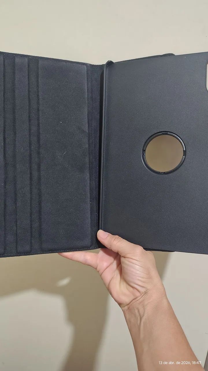 Capa Redmi Pad 2 Preta Giratória  - Foto 2