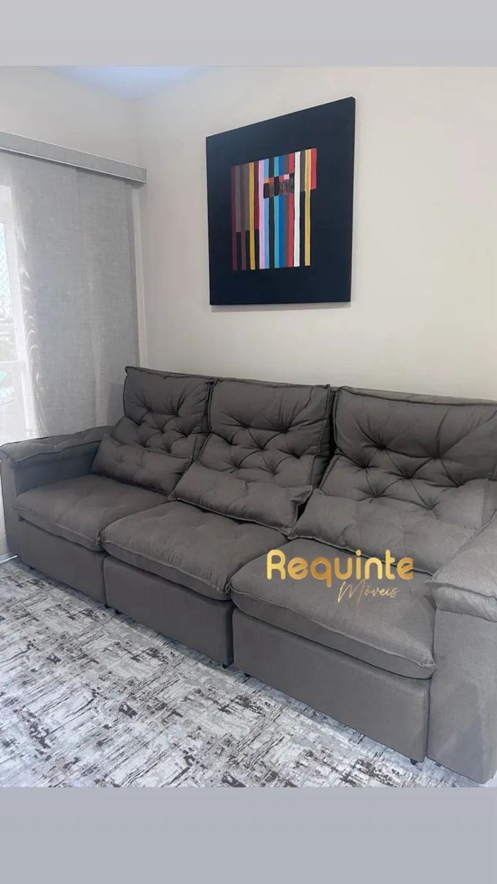 Sofá retrátil reciclável Manaus  - Foto 5