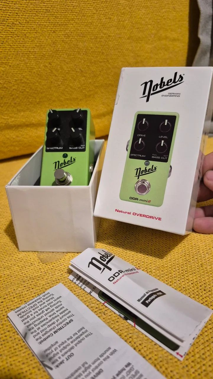 Pedal De Efeito P/ Guitarra Nobels Odr Mini2 Overdrive Novo
