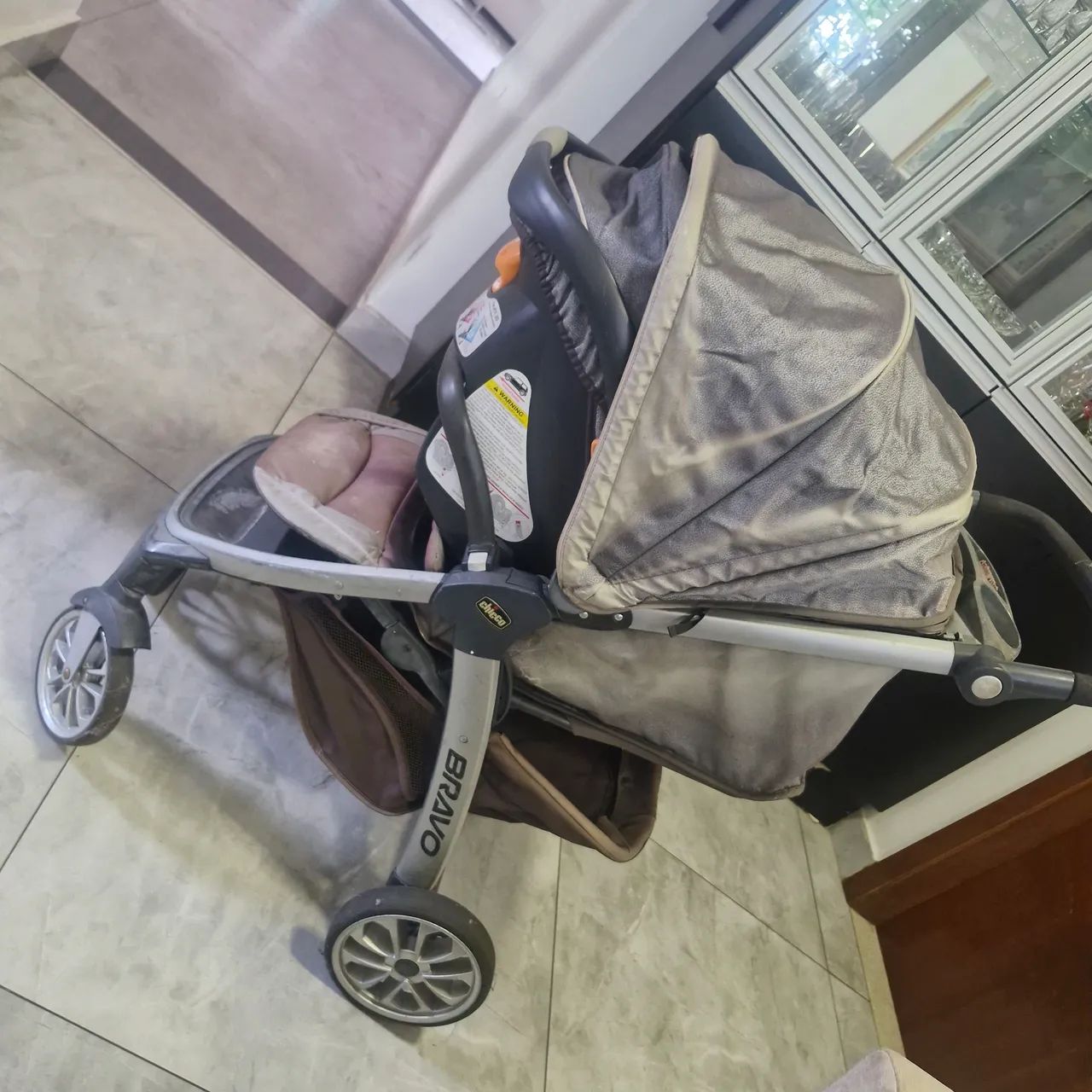 Carrinho,  Bebê  Conforto KeyFit 30 + Base Carro CHICCO - Foto 2