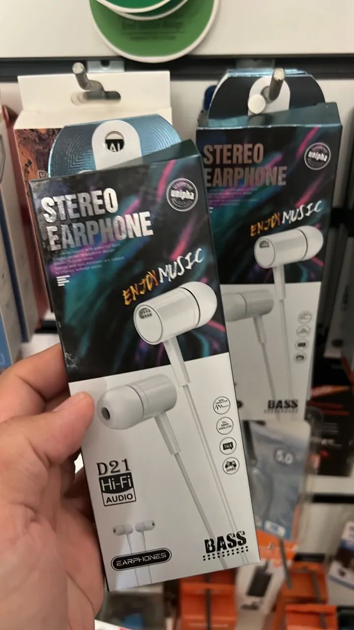 Fones de ouvido com fio - intra auricular - Foto 3