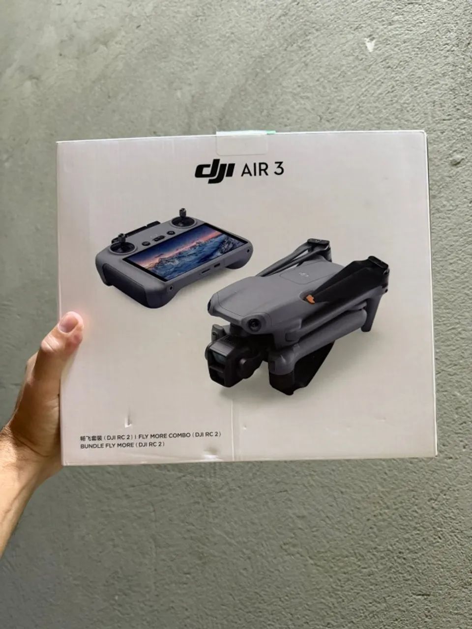 Drone DJI Air 3 Fly More Combo (DJI RC-N2) - Estado de Novo - Foto 2