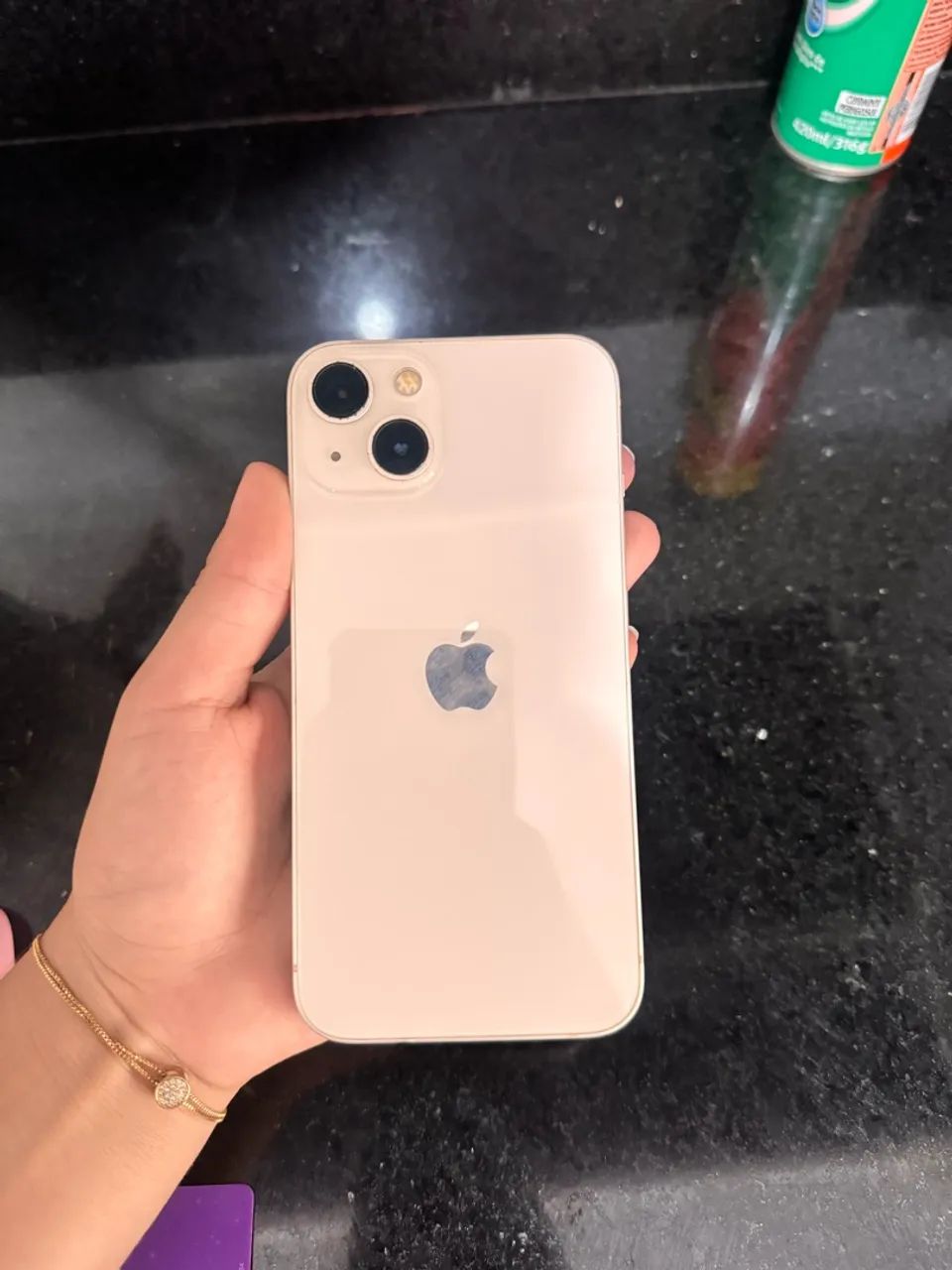iPhone 13, 128 gb, branco - Foto 2