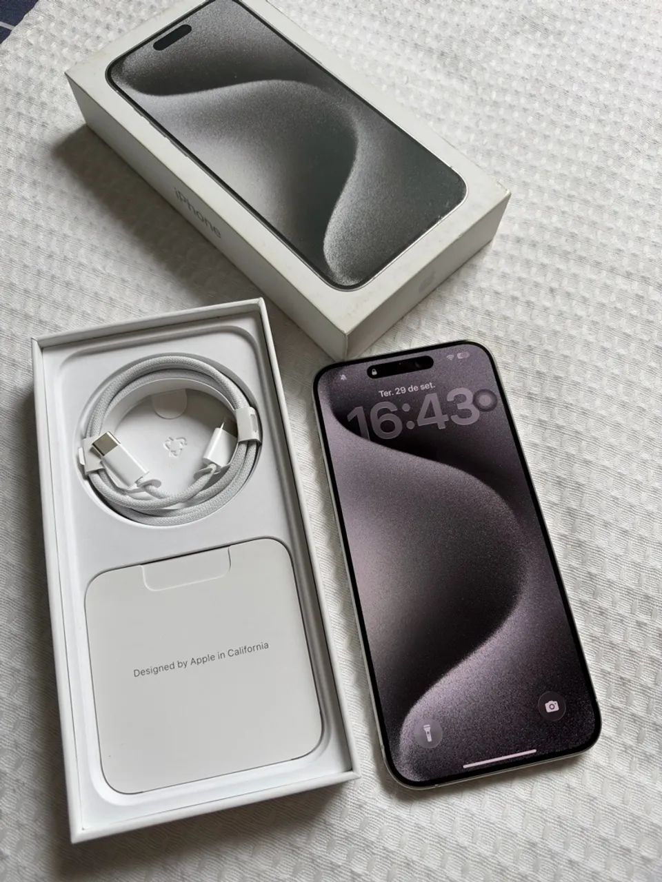 iPhone 15 pro Max 256gb Novinho! 