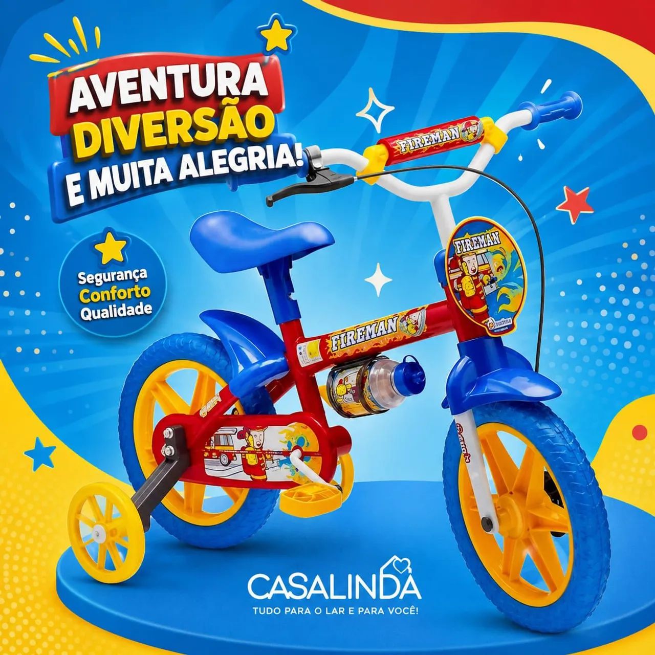 Bicicletas infantil aro 12 - Foto 5