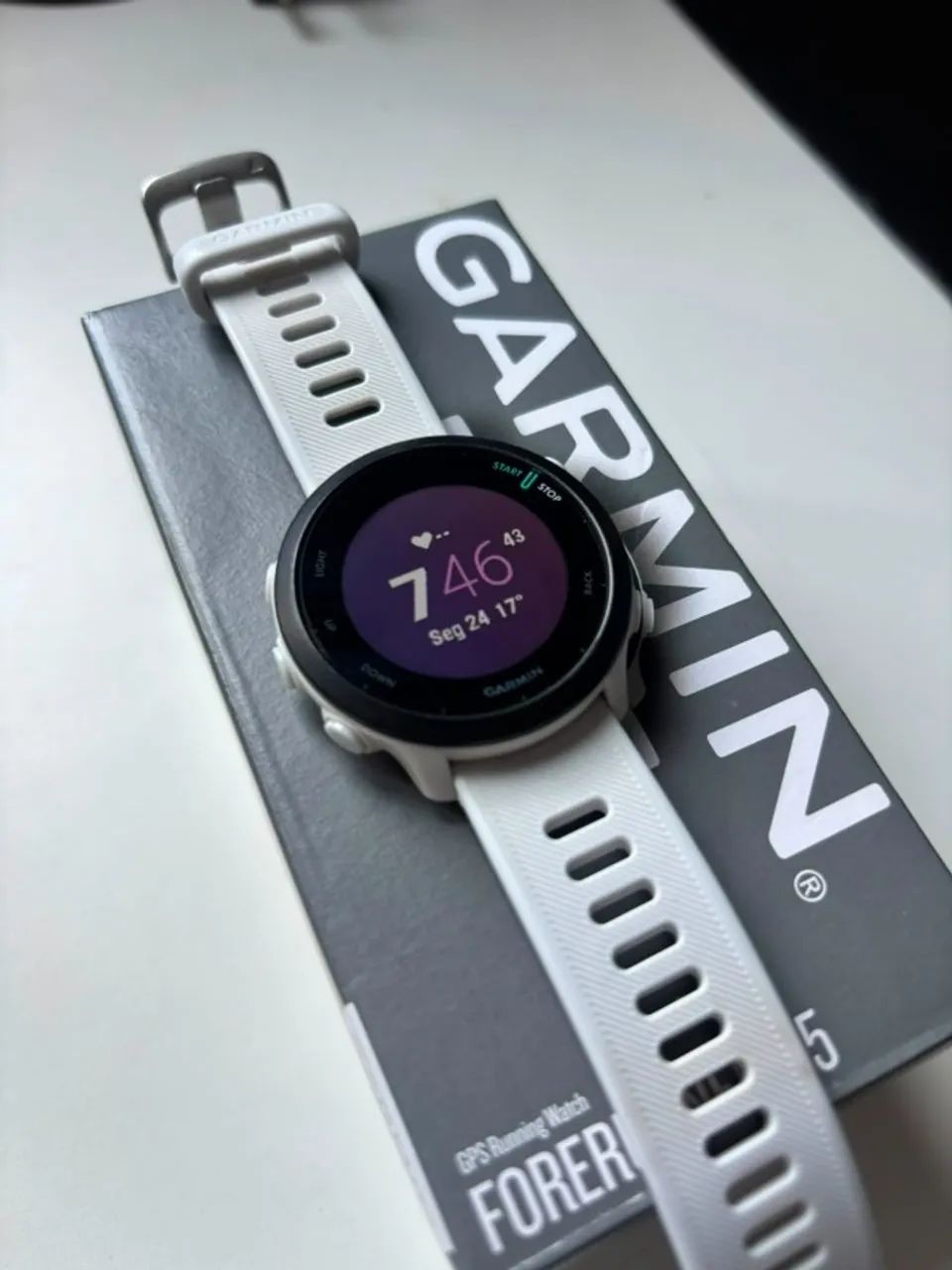 Relógio Garmin Forerunner 55 Branco