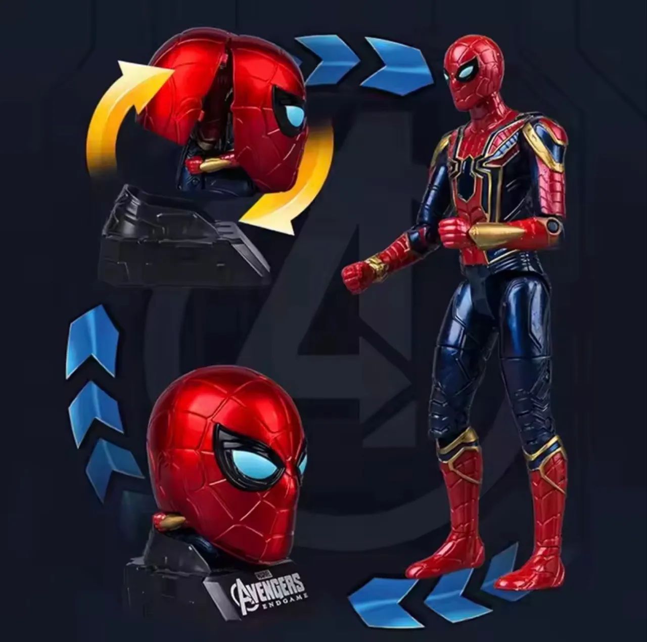 Action figure Homem aranha 17cm com base  - Foto 2