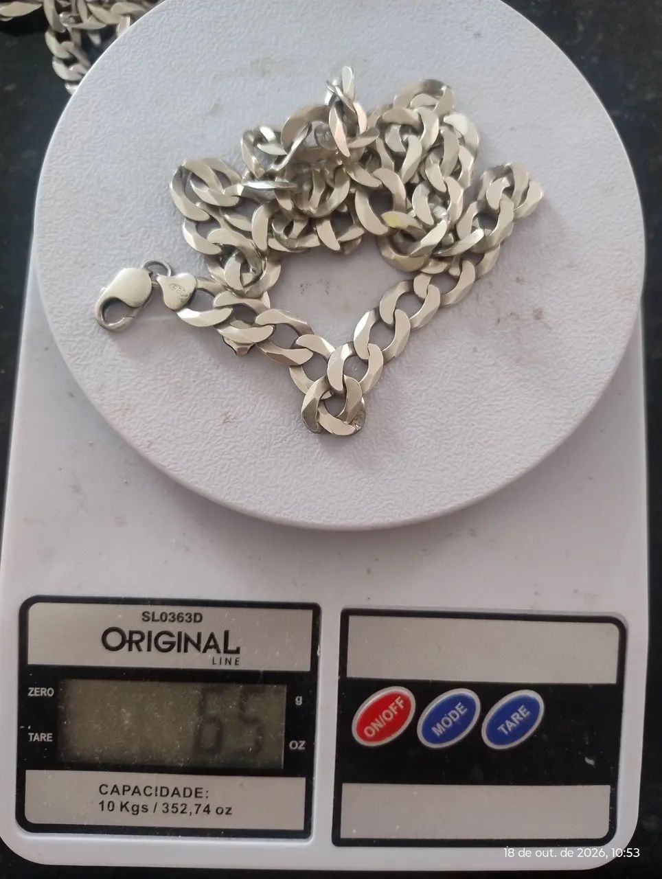KIT CORDÃO, PULSEIRA E ANEIS DE PRATA - Foto 4