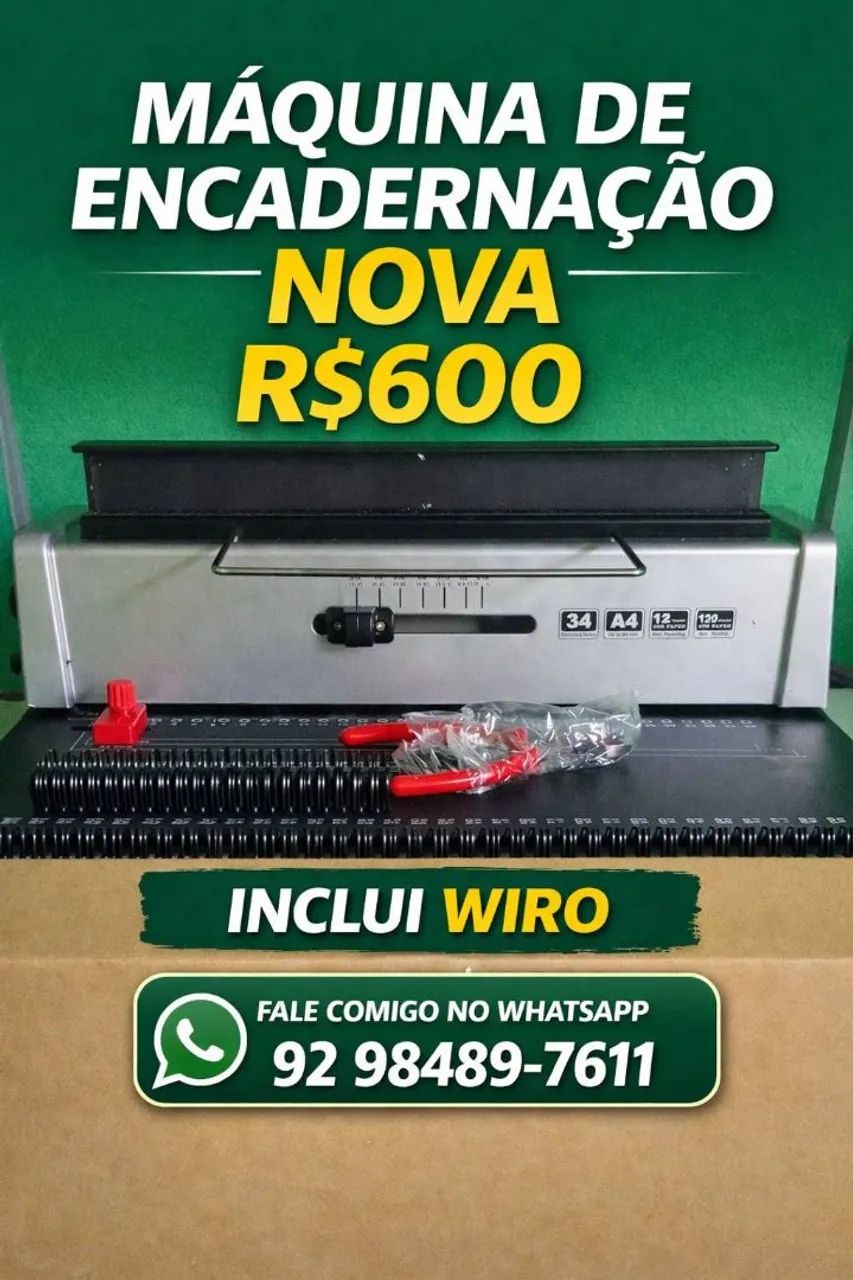 Encadernadora  - Foto 2