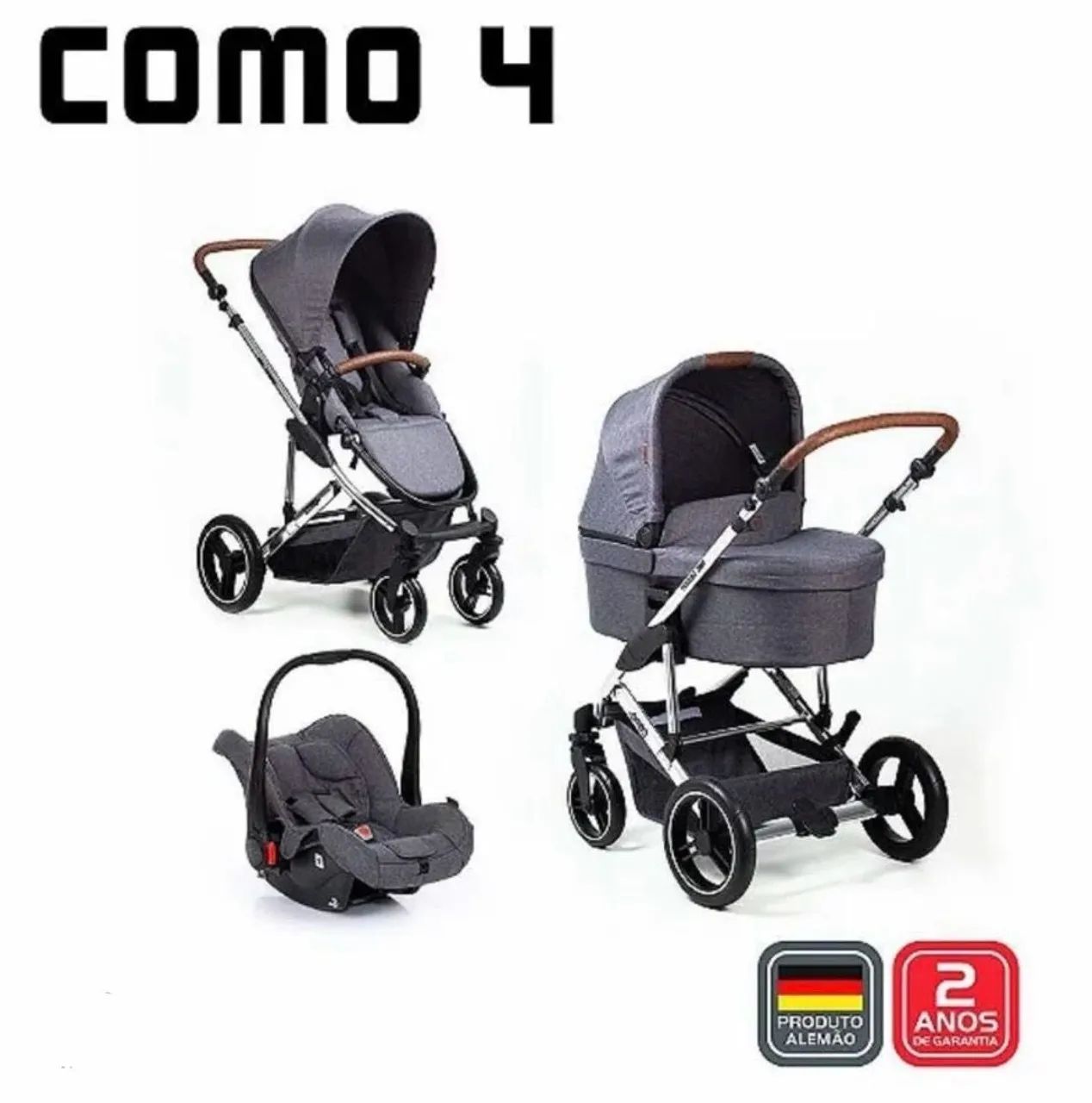 Kit Carrinho de Bebê ABC  Designer - Foto 4
