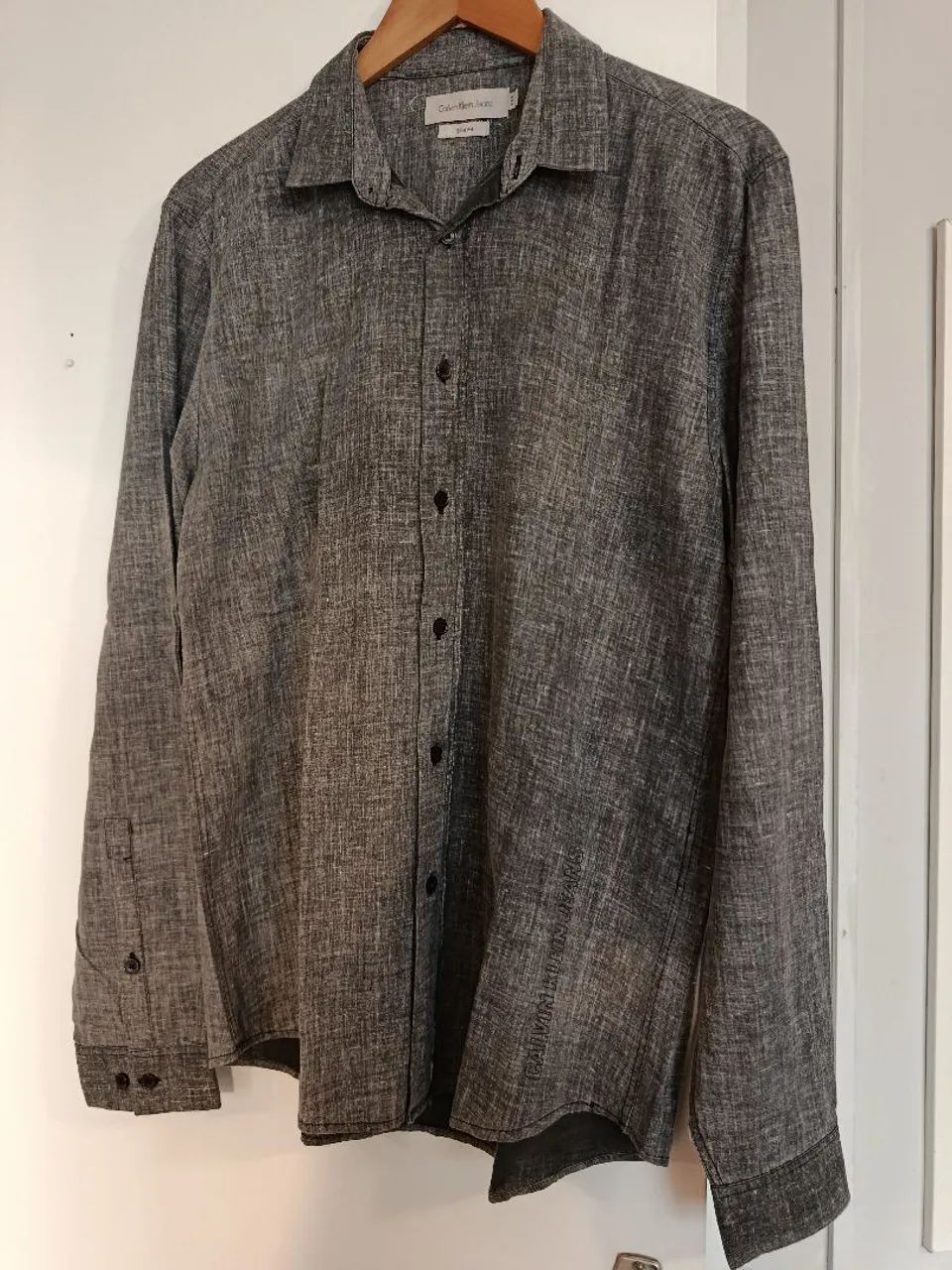 Camisa Calvin Klein cinza M