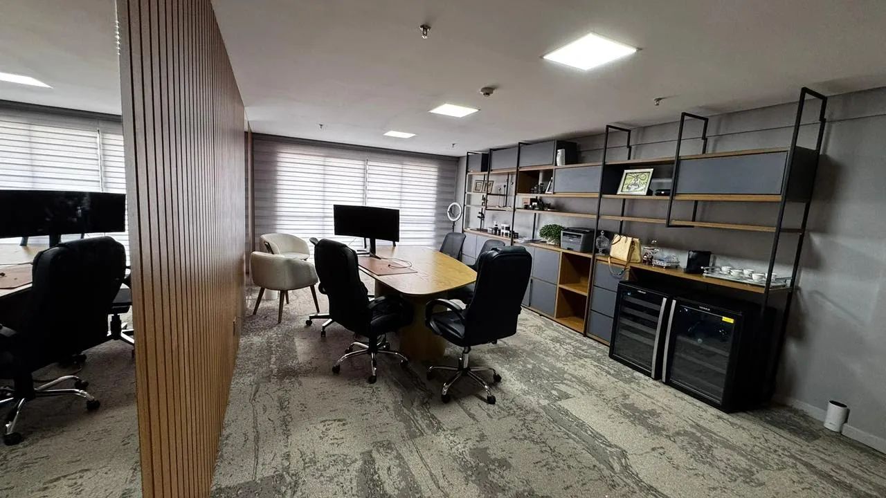 Sala mobiliada para locação no Cosmopolitan Vivence Suítes