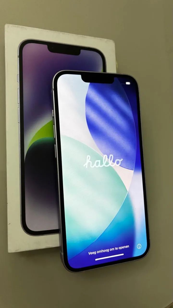 iPhone 14 128GB Branco - Com Caixa - Impecável