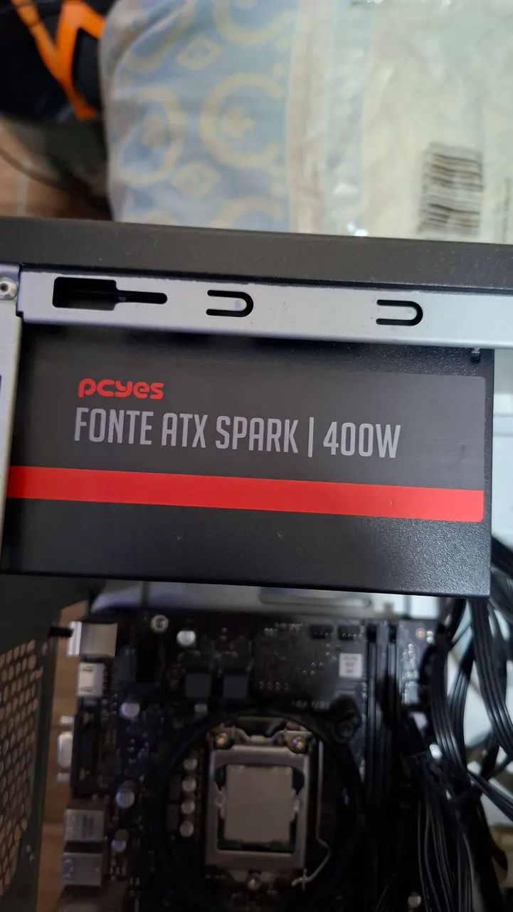 Kit PC i3-8100 + Placa H310MHP + Fonte 400W - Foto 5