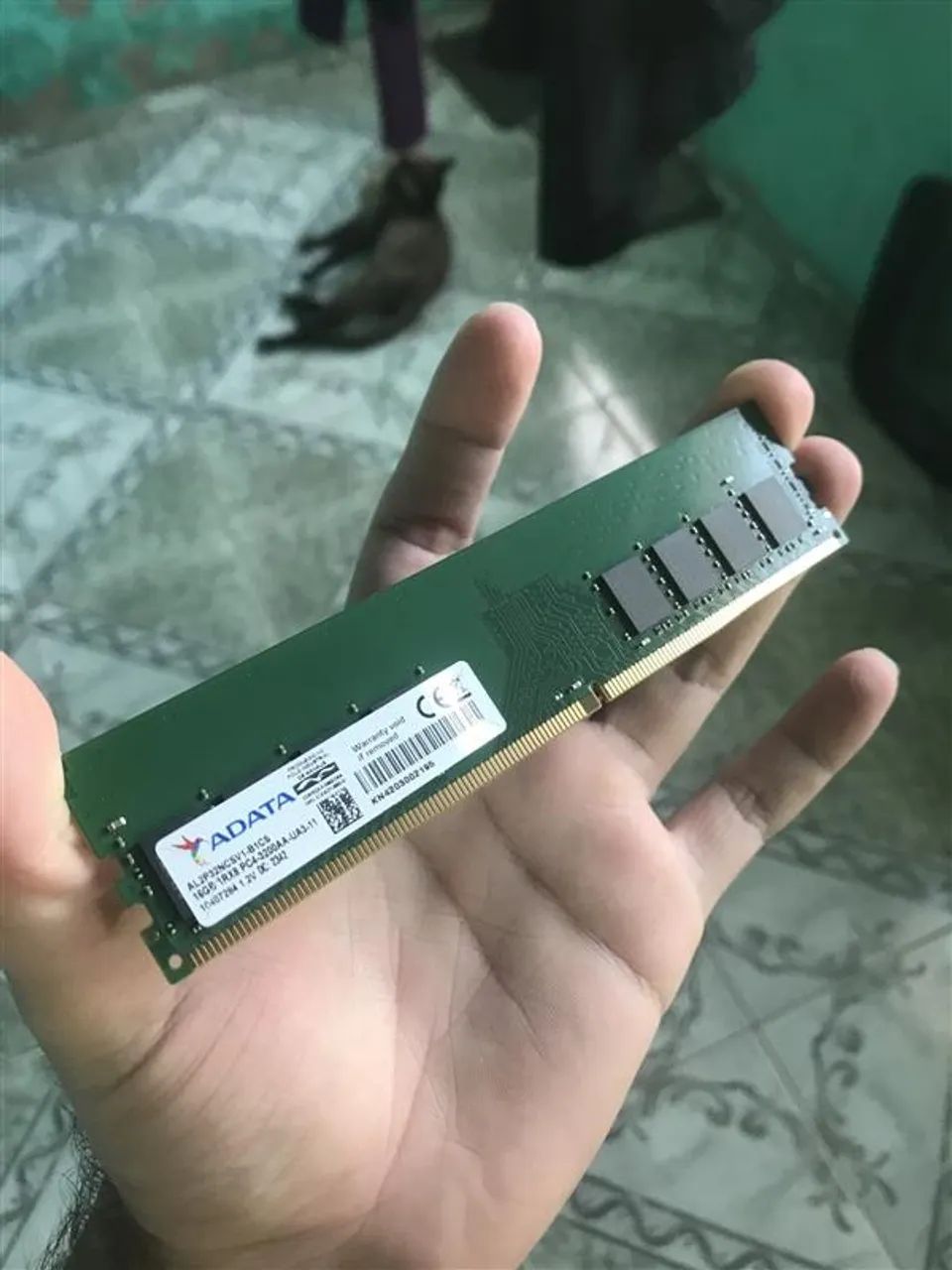 Memoria Ram Desktop Adata Chip SK Hynix 16gb DDR4 3200mhz - Foto 3