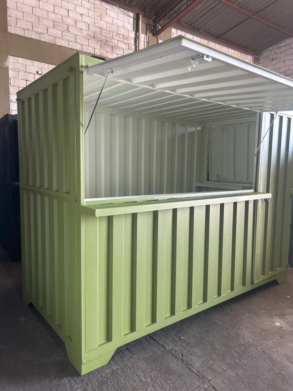 Container lanchonete rápido prático bonito - Foto 2