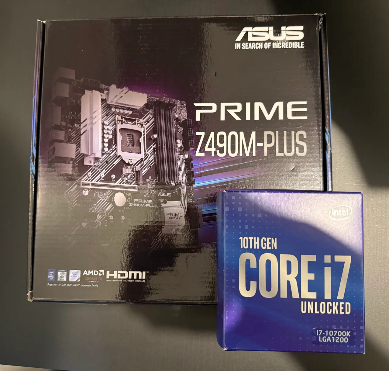Kit Rog Strix Z490 F Gaming + i5 11400F - Peças de Hardware