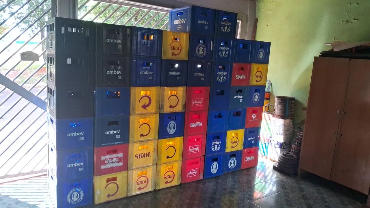 Caixas/Engradados VAZIAS 600ML  - Foto 2