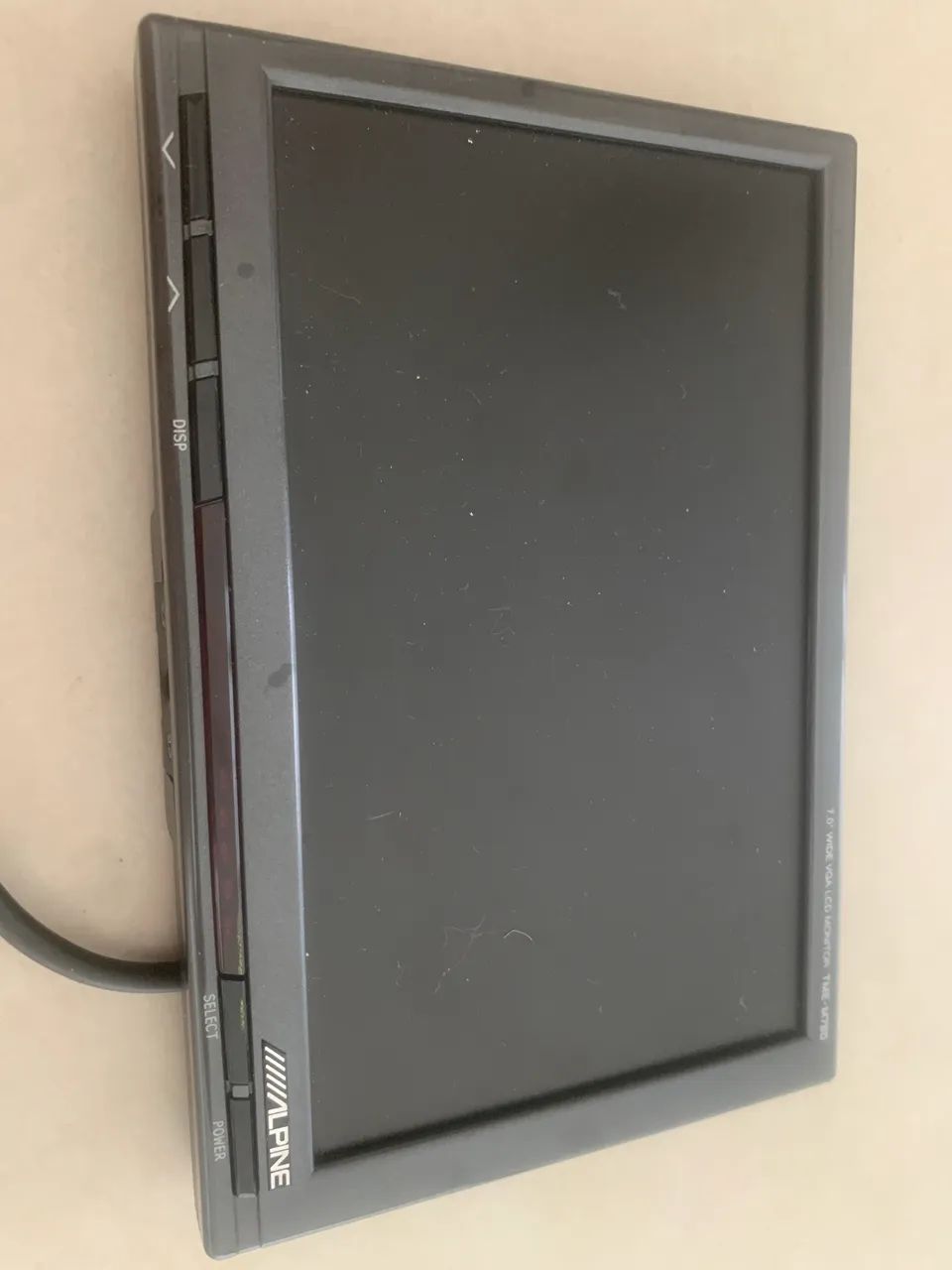 Monitor 7 pol av camera 