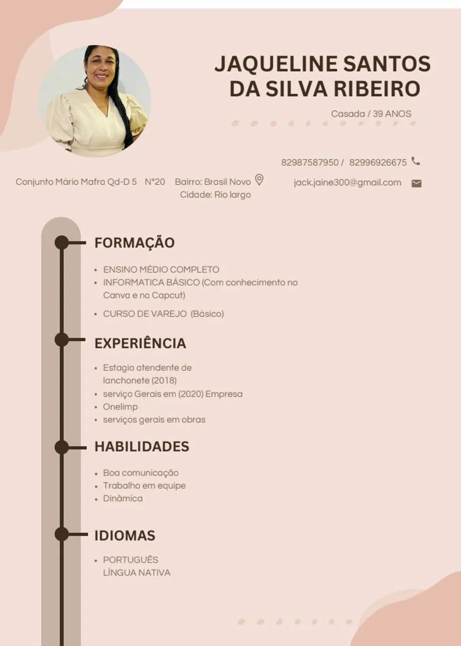 Sou trabalhadora liberal 