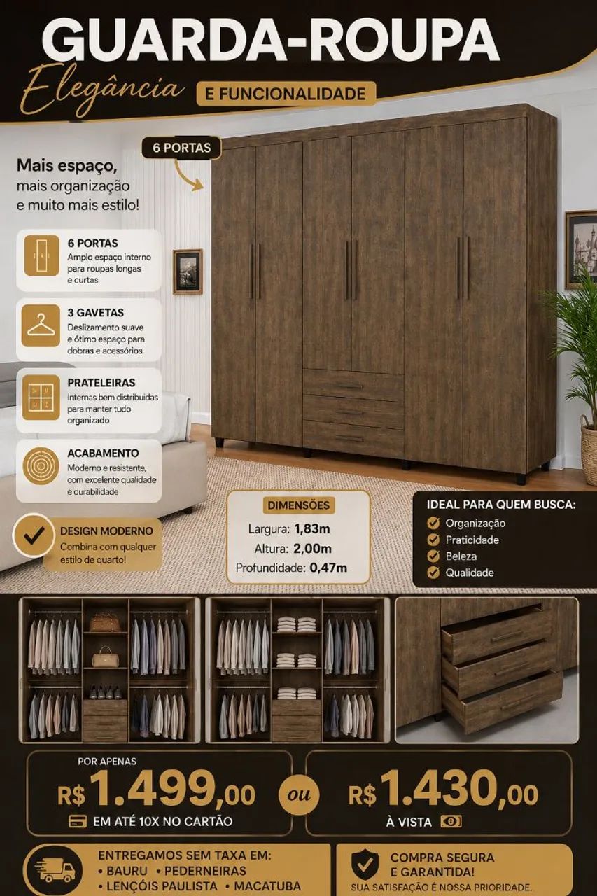 Guarda roupa 