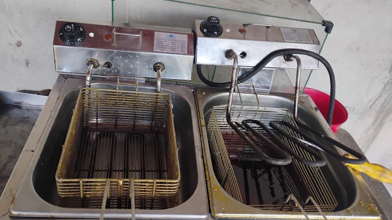Tacho elétrico com 2 cubas 