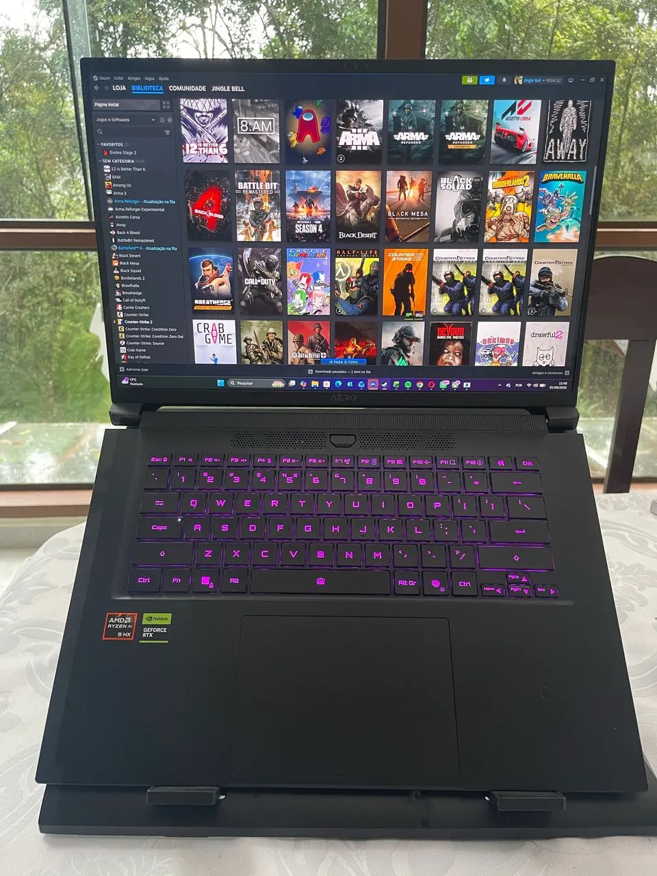 Notebook Gigabyte Aero X16 - RYZEN 9 AI