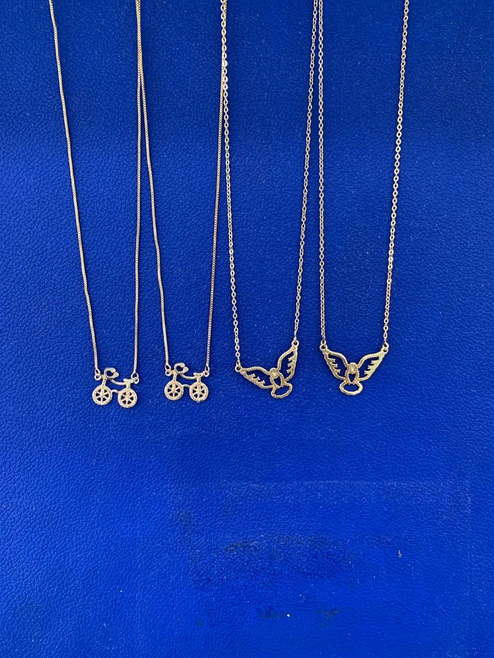 correntes folheadas a ouro 18k - Foto 2