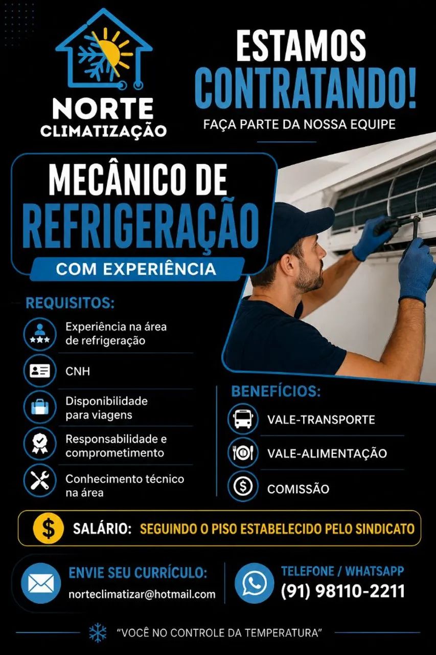 Temos vaga 