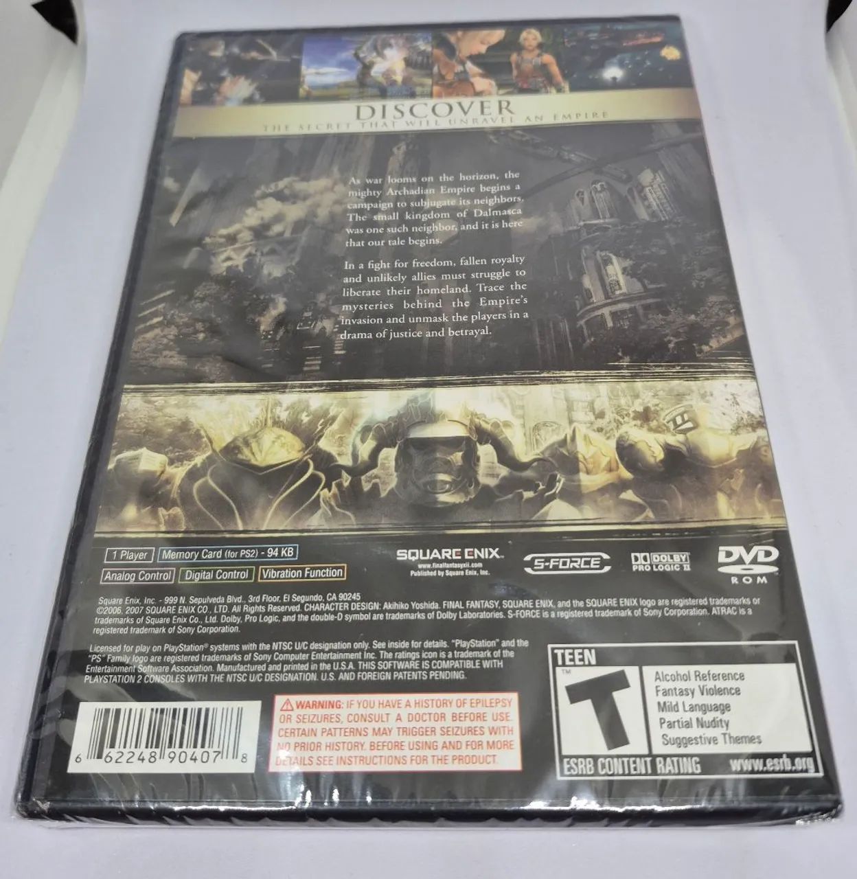 Final Fantasy XII Ps2 Original Lacrado - Foto 2