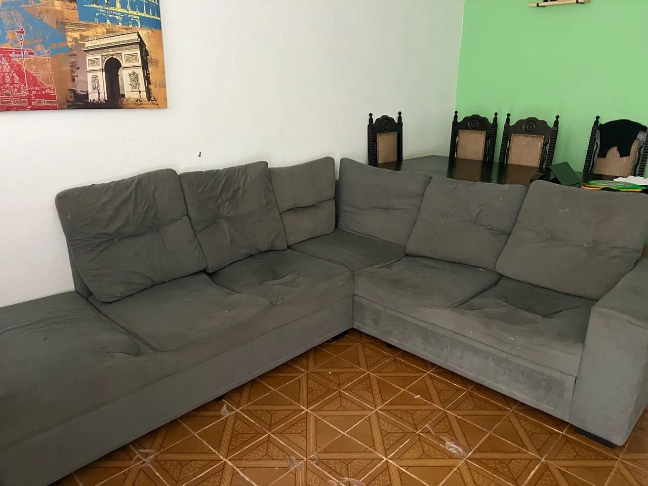 Sofá grande de canto - Foto 3