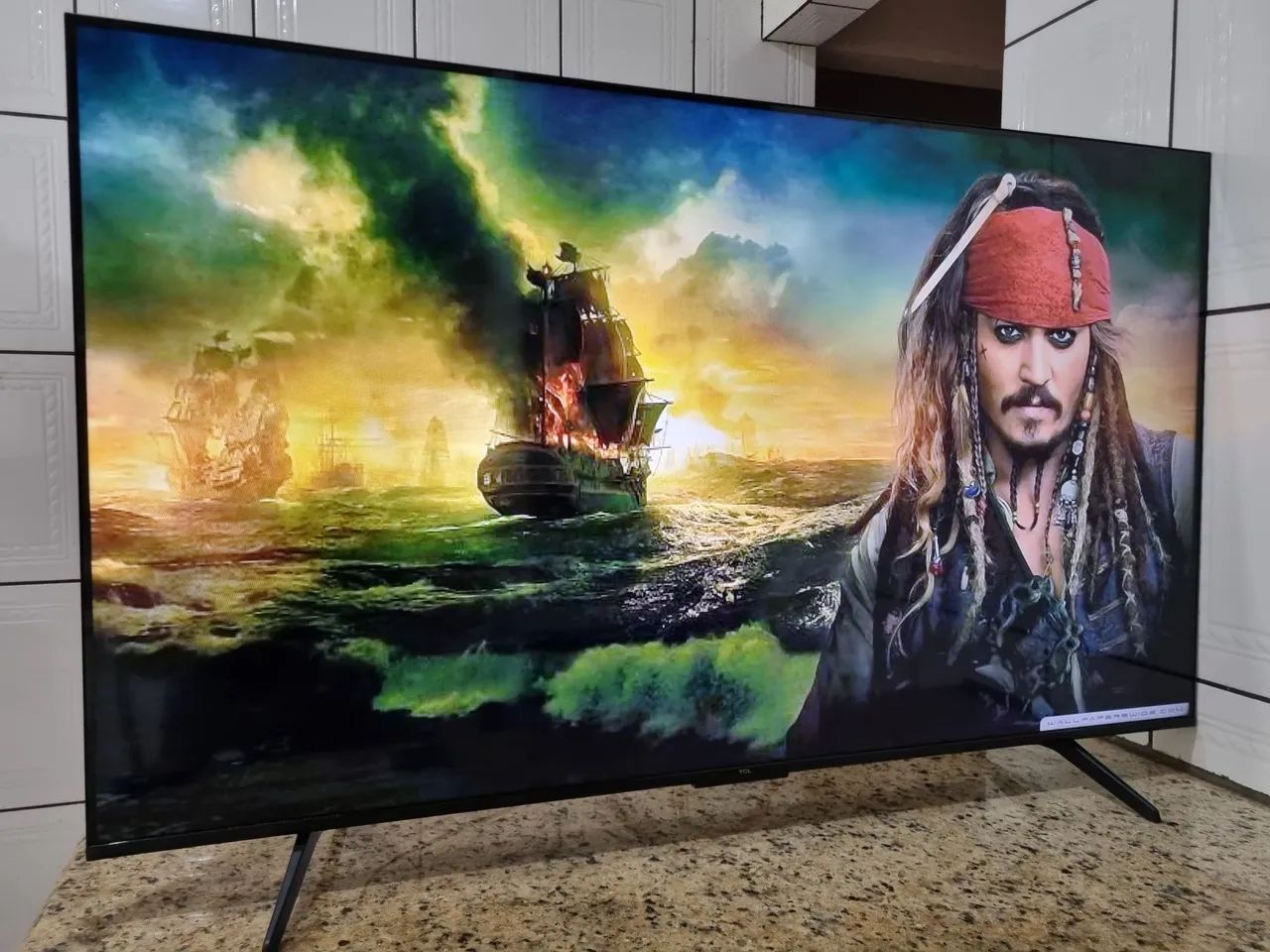 Tv smart 55" TCL Android Google 4k com comando de voz integrado  - Foto 3