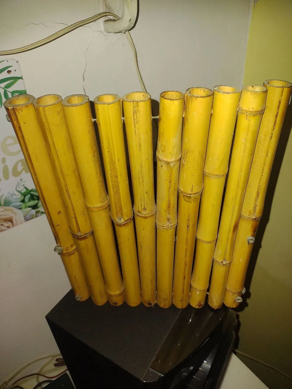 Vaso plantas, material bambu, usado, bom estado. - Foto 3
