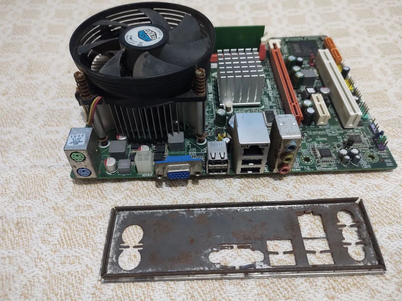 Placa mãe LGA 775/DDR3/PENTIUM DUAL CORE - Foto 2