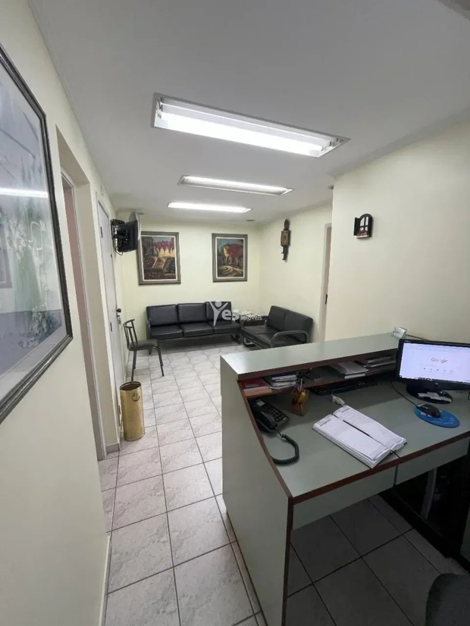 Sala Comercial à venda no Bairro Jardim - Santo André - Edifício Horus - Piso frio, Copa,  - Foto 2