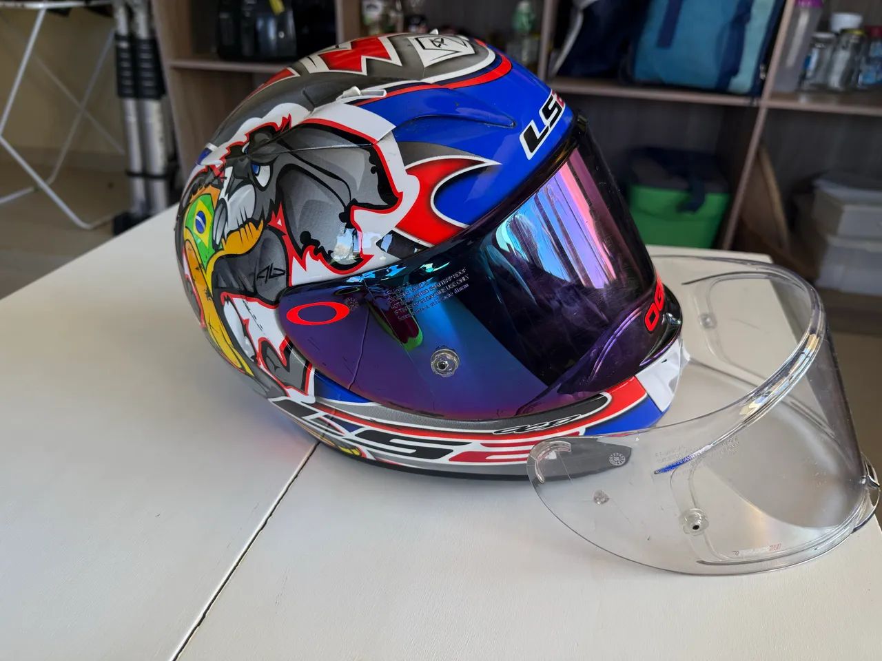 Capacete alex barros ls2 - Foto 3