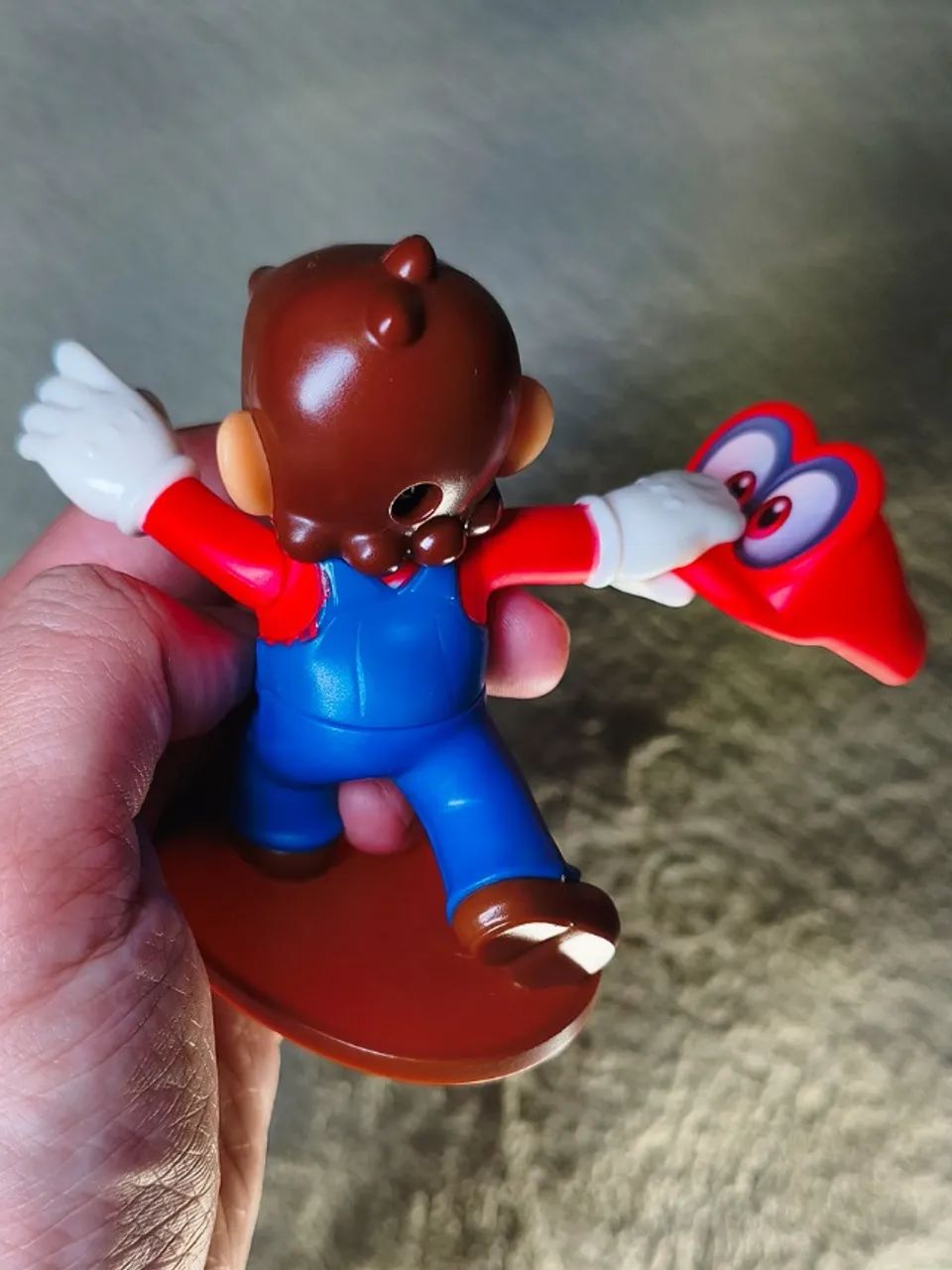 Boneco Super Mario Odyssey Mario e Cappy - McDonald's - Foto 5