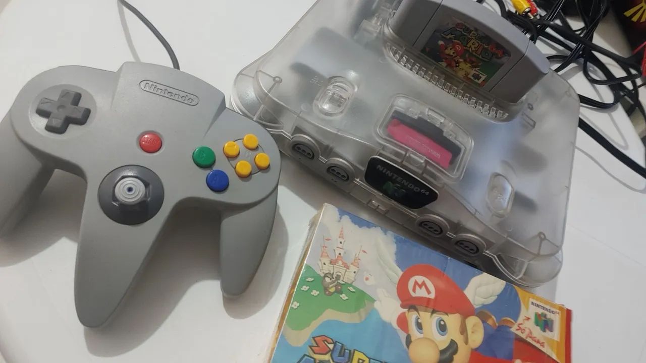 Nintendo 64 translúcido completo  - Foto 2