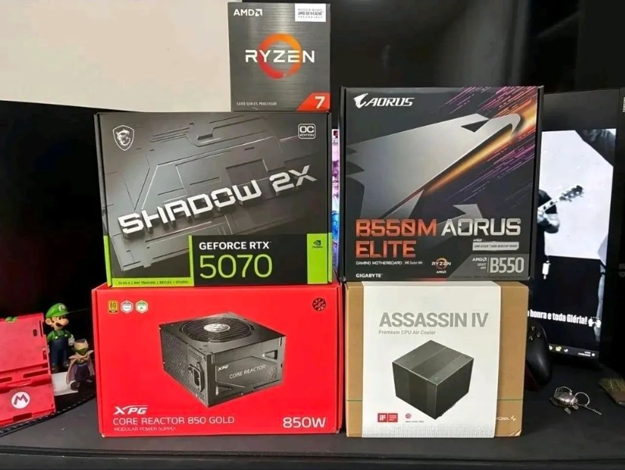 Pc Gamer RTX 5070 + RYZEN 7 5700X3D  - Foto 4